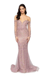 1 of 4 Terani 1913Gl9587 Blush-Nude