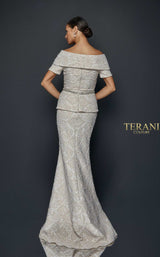 4 of 7 Terani 1921M0727 Dress Champagne