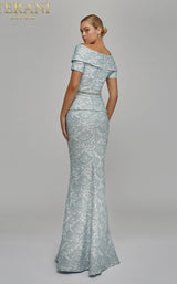 6 of 7 Terani 1921M0727 Dress Powder-Blue