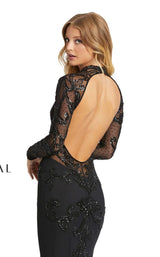 4 of 5 Mac Duggal 1945D Dress Black