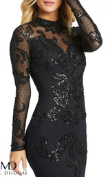 5 of 5 Mac Duggal 1945D Dress Black