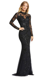 1 of 3 Mac Duggal 1945M Dress Black