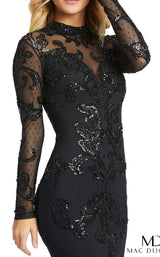3 of 3 Mac Duggal 1945M Dress Black