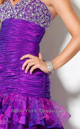 3 of 6 Jovani 3017 Purple