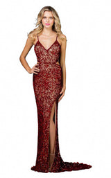 3 of 12 Scala 48930 Red-Nude