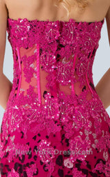 9 of 9 Jovani 172008 Fuchsia