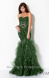 2 of 9 Jovani 172008 Olive