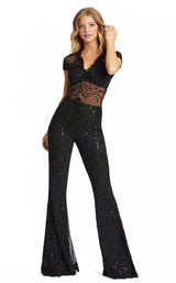 1 of 4 Mac Duggal 1993M Jumpsuit Black