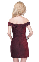 5 of 6 Nina Canacci 199 Burgundy