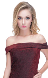 2 of 6 Nina Canacci 199 Burgundy