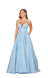 1 of 3 Amarra 20001 Dress Light-Blue
