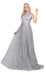 1 of 6 Mac Duggal 20090D Silver