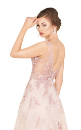 6 of 6 Mac Duggal 20092D Blush