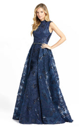 1 of 5 Mac Duggal 20098D Dress Navy