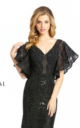 5 of 6 Mac Duggal 20103D Dress Black