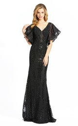 2 of 6 Mac Duggal 20103D Dress Black