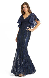 1 of 6 Mac Duggal 20103D Dress Midnight-Blue