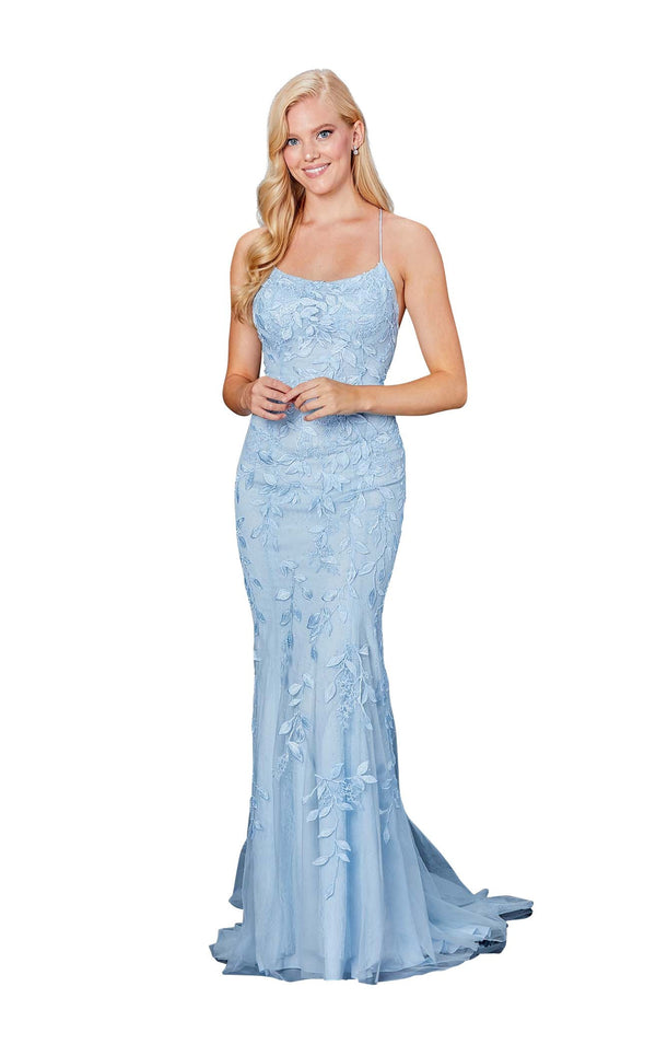 Amarra 20104 Dress Light-Blue