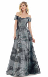 1 of 3 Feriani 20111 Dress Silver-Galaxy