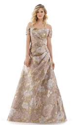 2 of 5 Feriani 20116 Dress Gold-Multi