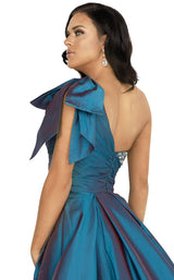 4 of 4 Terani 2011E2036 Dress Peacock