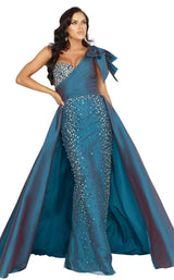 1 of 4 Terani 2011E2036 Dress Peacock