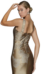 4 of 4 Terani 2011E2056 Dress Bronze