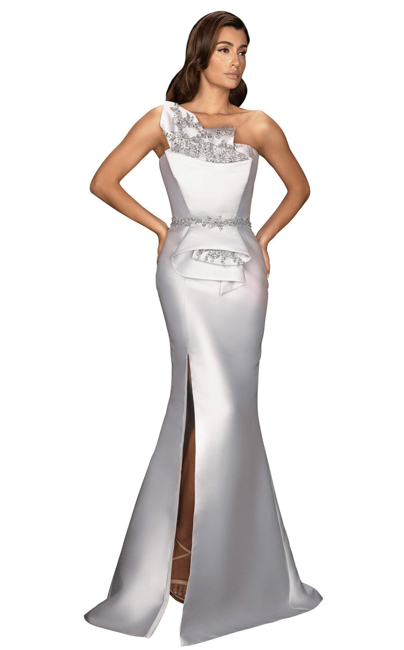 Terani 2011E2103 Dress Silver