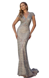 1 of 2 Terani 2011GL2206 Dress Multi