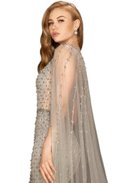 7 of 8 Terani 2011GL2217 Dress Silver