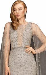 5 of 8 Terani 2011GL2217 Dress Silver