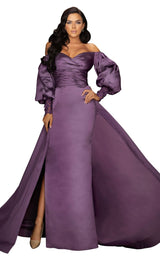 1 of 4 Terani 2011M2122 Dress Wisteria