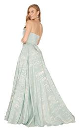 2 of 4 Terani 2011M2127 Dress Seafoam