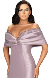 3 of 4 Terani 2011M2138 Dress Mauve