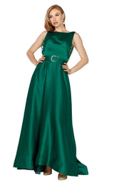 1 of 4 Terani 2011P1042 Dress Emerald