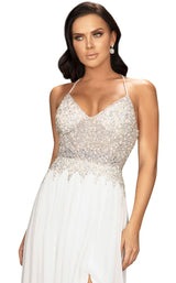 3 of 4 Terani 2011P1051 Dress Ivory