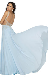 4 of 8 Terani 2011P1056 Light Blue