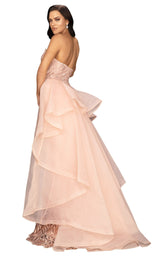 2 of 4 Terani 2011P1068 Dress Blush