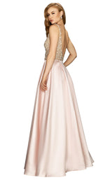 4 of 8 Terani 2011P1094 Dress Blush