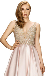 6 of 8 Terani 2011P1094 Dress Blush