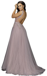 2 of 4 Terani 2011P1109 Dress Blush