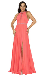 1 of 4 Terani 2011P1115 Dress Coral