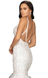 4 of 4 Terani 2011P1146 Dress Ivory