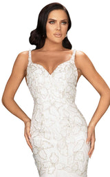 3 of 4 Terani 2011P1146 Dress Ivory