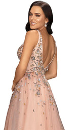 4 of 4 Terani 2011P1205 Dress Blush