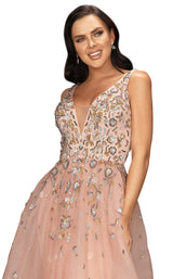 3 of 4 Terani 2011P1205 Dress Blush