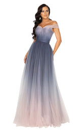 1 of 4 Terani 2011P1208 Dress Blush-Mauve