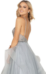 4 of 4 Terani 2011P1222 Dress Silver