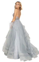 2 of 4 Terani 2011P1222 Dress Silver