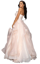 2 of 4 Terani 2011P1459 Dress Blush-Ivory
